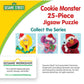 Sesame Street Holiday - Cookie Monster 25 Piece Puzzle