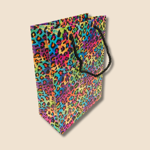 Rainbow Leopard Gift Bag