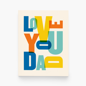 Love You Dad Greeting Card