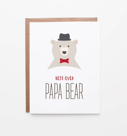 Papa Bear Father's Day Card