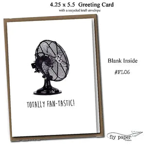 Totally Fan-tastic! Congratulations Greeting Card