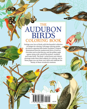 Audubon Birds Coloring Book