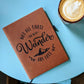 Not All Who Wander - Vegan Leather Journal