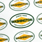 1889 Washington Classic Badge Sticker