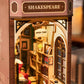 DIY Miniature House Book Nook Kit: Bookstore