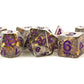 16mm Resin Polyhedral Dice Set - Colorful 18 Colors