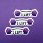 I Lift gaming  sticker