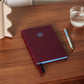 Plot Twist Premium Leather Lined Notebook