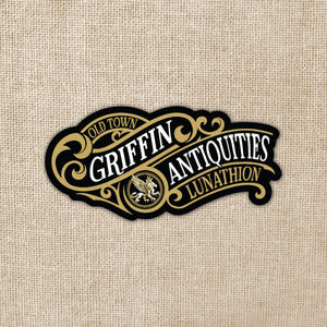 Griffin Antiquities Logo Sticker | Crescent City