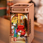 DIY Miniature House Book Nook Kit: Bookstore