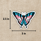 Transgender Pride Butterfly Sticker