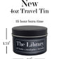 The Library Eucalyptus + Lavender 4oz Soy Candle