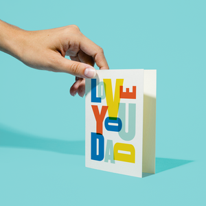 Love You Dad Greeting Card