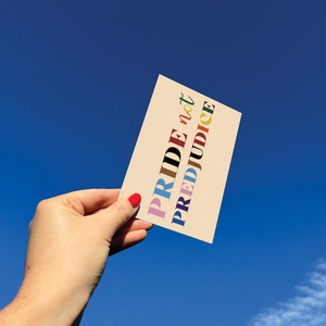 Pride Postcards - Set of 12: Just a paper bellyband