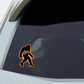 Slay Sasquatch Sticker - Glitter