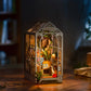 DIY Miniature House Book Nook Kit: Garden House