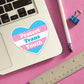 Protect Trans Youth Die Cut Sticker