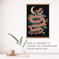 Floral Snake Meditative Art Paint by Number Kit: Paint by Number Kit