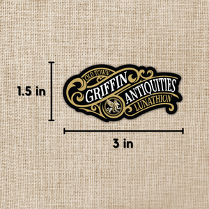 Griffin Antiquities Logo Sticker | Crescent City