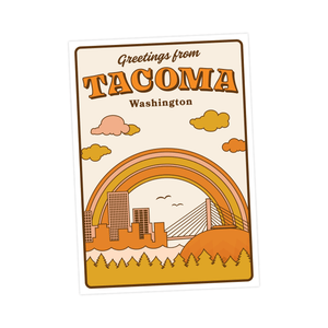 Greetings from Tacoma, Washington Postcard