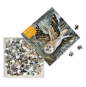 Angela Harding: Marsh Owl 1000 Piece Sustainable Jigsaw