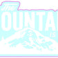 The Mountain Is Out - Mount Rainier - Sticker