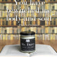 Mr Darcy Literary 9oz Glass Soy Valentine's Day Candle