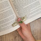 Floral Book Page Holder, Flower Thumb Page Spreader