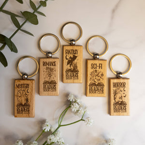 Romance Bookish Keychain