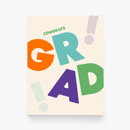 Congrats Grad!! Graduation Greeting Card