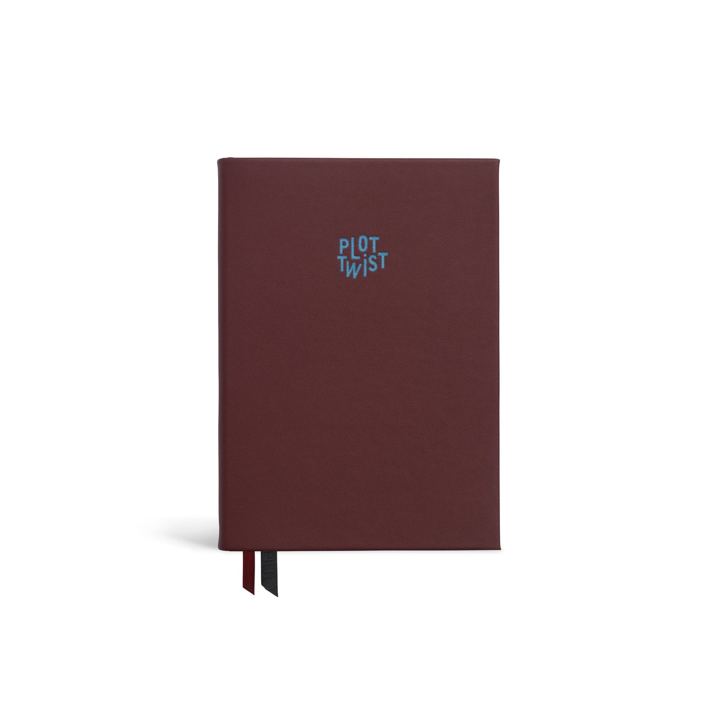 Plot Twist Premium Leather Lined Notebook