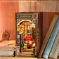 DIY Miniature House Book Nook Kit: Bookstore