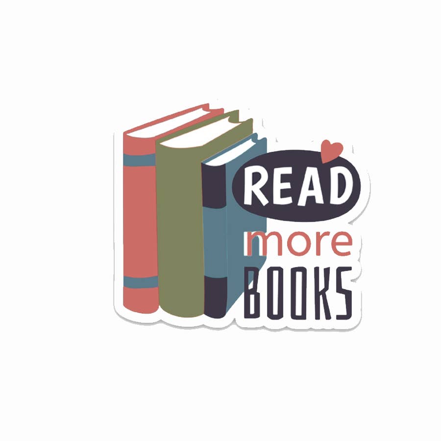 Read More Books Sticker