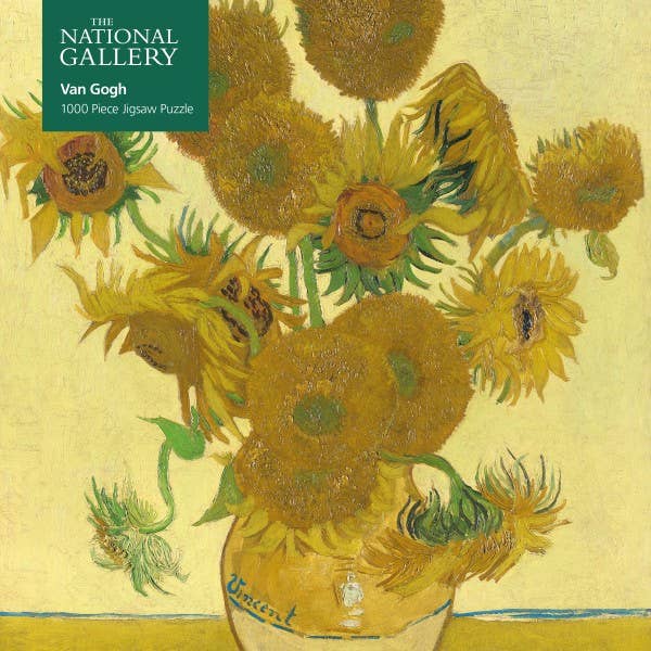 NG: Van Gogh Sunflowers 1000 Piece Jigsaw Puzzle