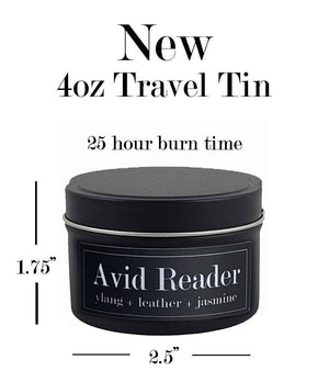 Avid Reader Ylang + Jasmine 4oz Soy Candle