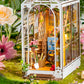 DIY Miniature House Book Nook Kit: Garden House