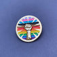 LGBTQIA+ Pride Resist Fist pin