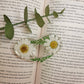 Floral Book Page Holder, Flower Thumb Page Spreader