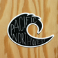 Pacific Northwest Wave Sticker