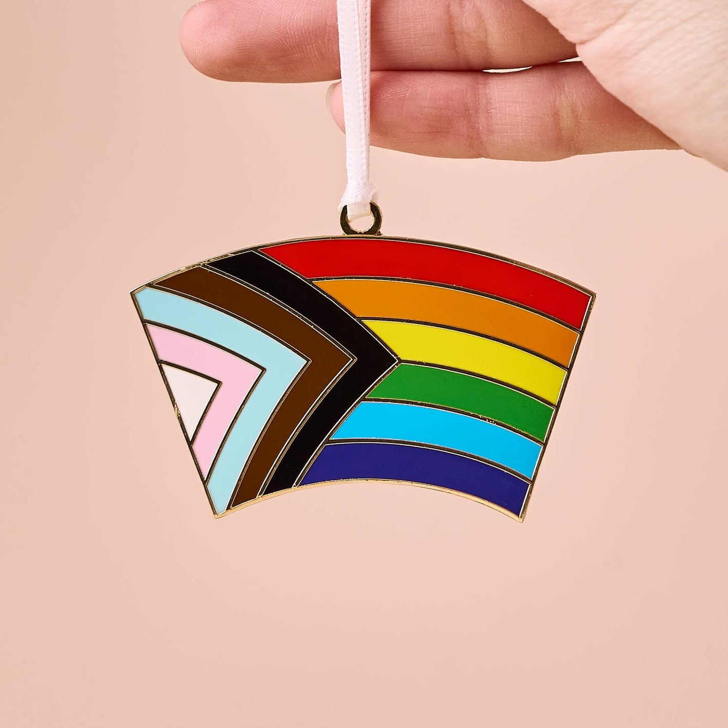 Progress Pride Flag Ornament