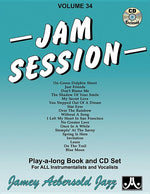 Jamey Aebersold Jazz -- Jam Session, Vol 34: Book & 2 CDs by Aebersold, Jamey