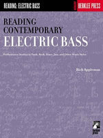 Reading Contemporary Electric Bass: Guitar Technique by Appleman, Rich