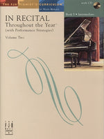 In Recital(r) Throughout the Year, Vol 2 Bk 5: With Performance Strategies by Marlais, Helen