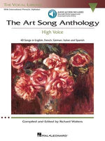 The Art Song Anthology - High Voice with Online Audio of Recorded Diction Lessons and Piano Accompaniments by Hal Leonard Corp