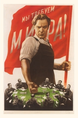 Vintage Journal Soviet Propaganda Poster by Found Image Press
