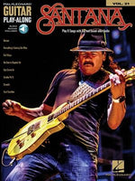 Santana - Guitar Play-Along Vol. 21 Book/Online Audio by Santana