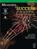 Measures of Success for String Orchestra-Viola Book 2 by Barnes, Gail V.