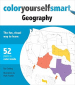 Color Yourself Smart Geography: The Fun, Visual Way to Learn by Cowling, Dan