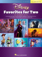 Disney Favorites for Two: Easy Instrumental Duets - Clarinet Edition by Deneff, Peter