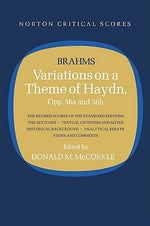 Variations on a Theme of Haydn: Norton Critical Score by Brahms, Johannes